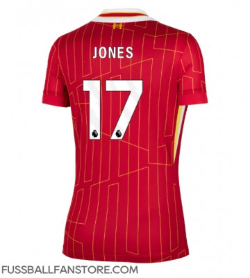 Liverpool Curtis Jones #17 Replik Heimtrikot Damen 2024-25 Kurzarm